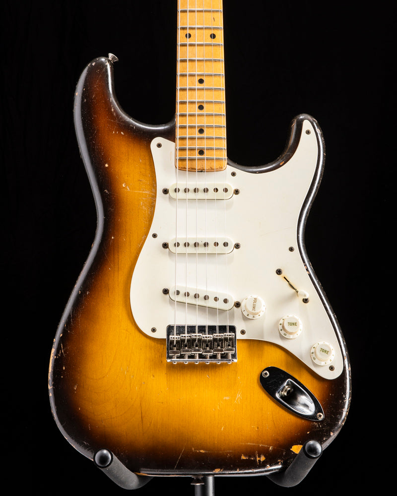 1957 Fender Stratocaster Hardtail 2-Tone Sunburst - Brian's Guitars