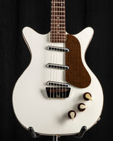 1959 Danelectro 6036 DC-3 Deluxe Triple Pickup Shorthorn White