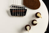 1959 Danelectro 6036 DC-3 Deluxe Triple Pickup Shorthorn White