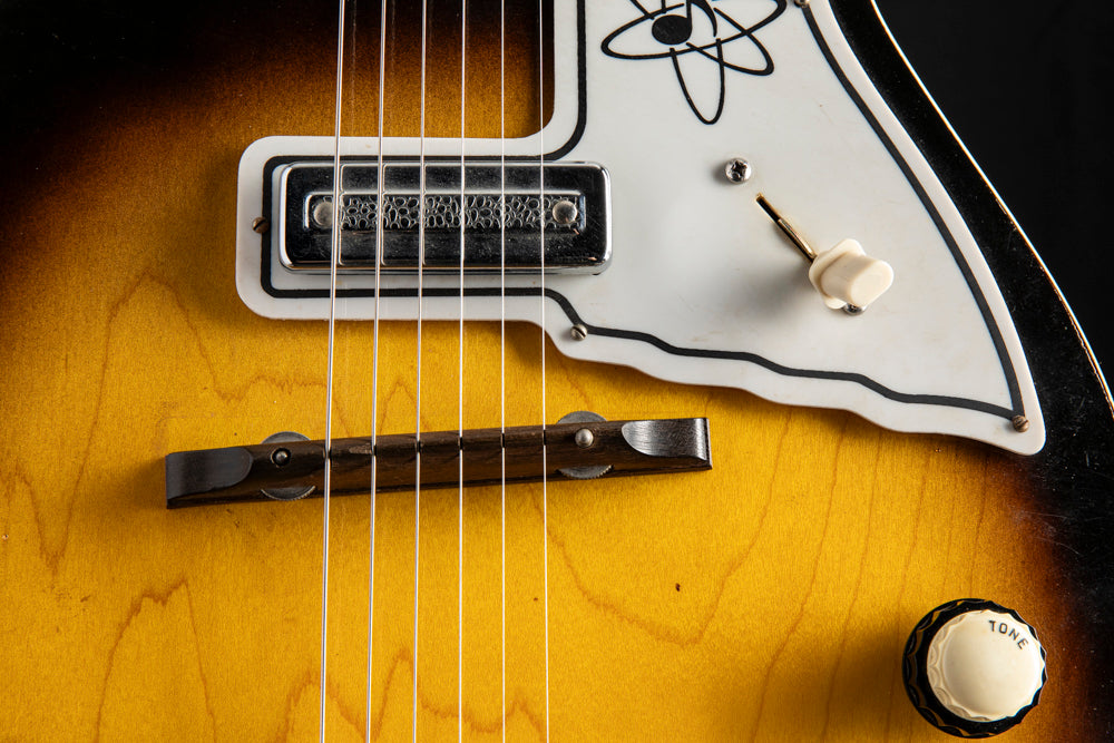 1960 Harmony H-46 Stratotone Sunburst
