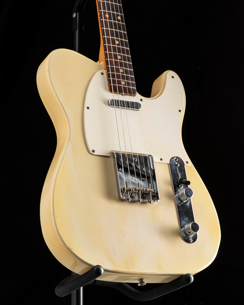 1963 Fender Telecaster Refinished in Olympic White Refinish