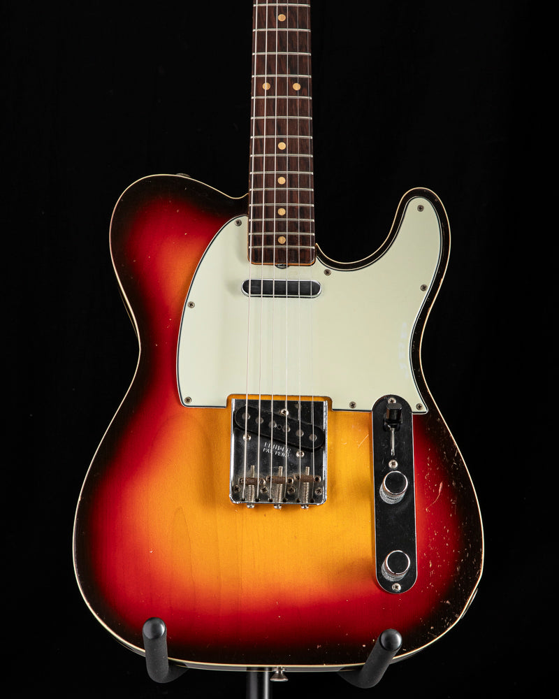 fender telecaster tobacco sunburst Custom Shop '59 Custom Relic Maple Electric Guitar Wide Fade Chocolate 3-Color bound Telecaster Custom was produced from 1959 to 1968 Fender Vintera III Mid '60s