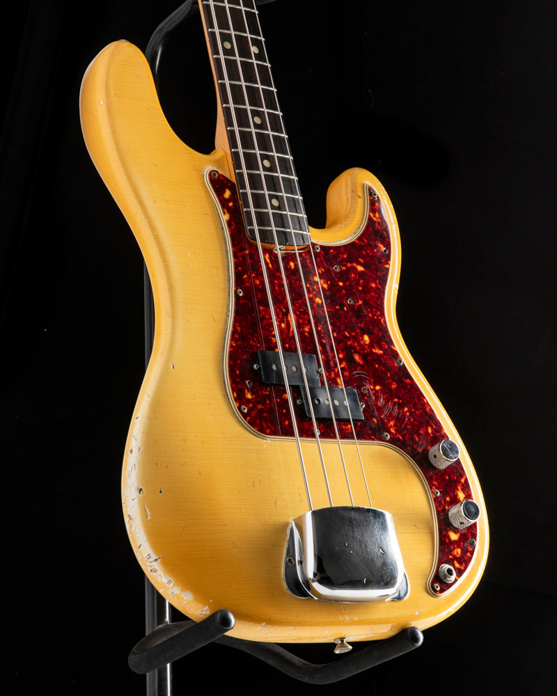 Used 1965 Fender Precision Bass Olympic White