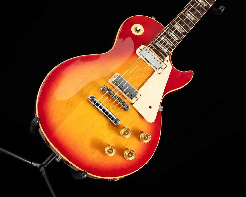 Used 1971 Gibson Les Paul Deluxe Cherry Shop Used Les Paul Guitar