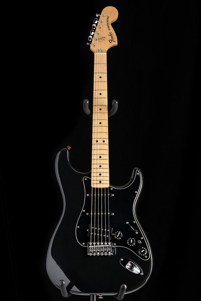 Fender Stratocaster ブラック 21フレット 1978 Fender Stratocaster Black Guitar | Preowned Electric Guitar