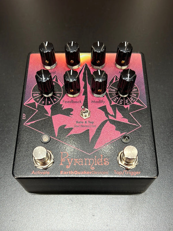 EarthQuaker Devices Limited Edition Solar Eclipse Pyramids Stereo Flanger