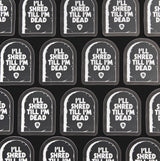 Brian's Guitars 'I'll Shred Till I'm Dead" Sticker 3 Pack