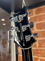 Paul Reed Smith SE Custom 24 Semi-Hollow Piezo Charcoal Smokeburst