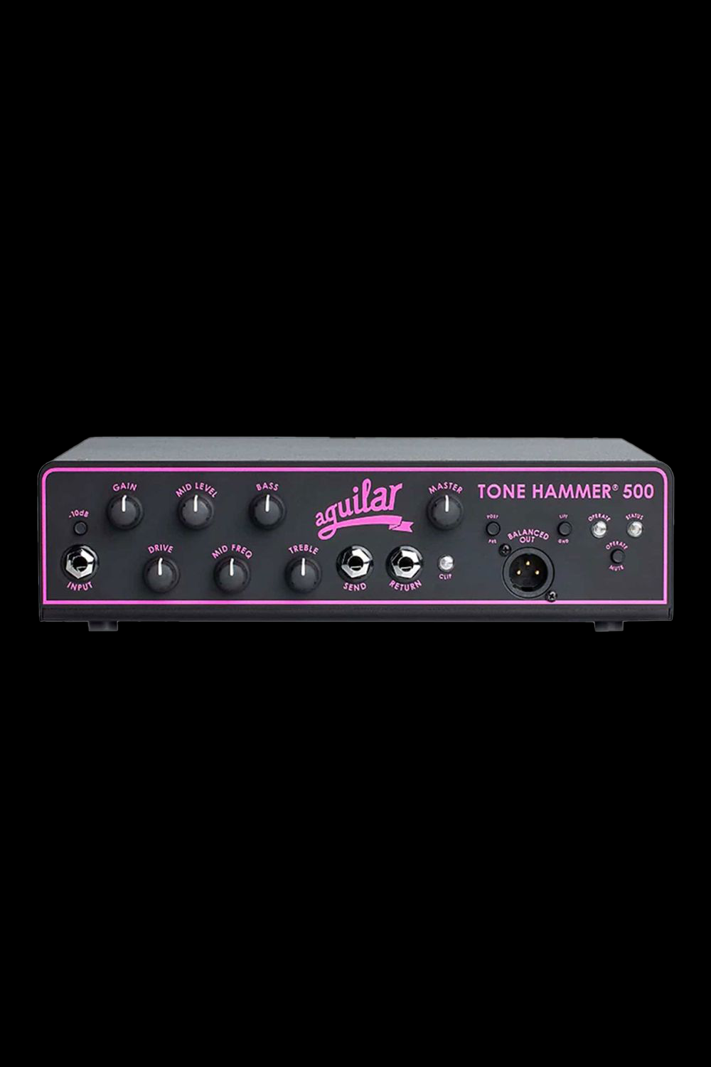 Pink Aguilar 500-Watt Guitar Amp Head | Breast Cancer Awareness Pink Aguilar 500-Watt Guitar Amp Head | Breast Cancer Awareness