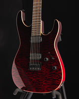 Tom Anderson Angel Cajun Red to Dark Red Reverse Surf