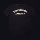 Brian’s Guitars Connecticut BGCT T-Shirt Black/Off White