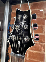 Paul Reed Smith SE Custom 24 Semi-Hollow Piezo Charcoal Smokeburst