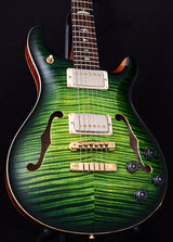 Used Paul Reed Smith Private Stock 594 Hollowbody II Rainforest Glow Smoked Burst-Brian's Guitars