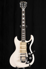 Dunable DE Gnarwhal Baritone White Bigsby