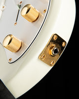 Used Music Man Stingray 5 HH Ivory White