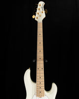 Used Music Man Stingray 5 HH Ivory White