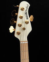 Used Music Man Stingray 5 HH Ivory White