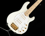 Used Music Man Stingray 5 HH Ivory White