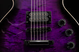 ESP USA Eclipse Quilt Maple Dark Purple Sunburst