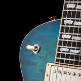 ESP USA Eclipse Quilted Maple Aqua Marine Sunburst