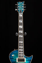ESP USA Eclipse Quilted Maple Aqua Marine Sunburst