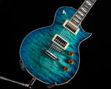 ESP USA Eclipse Quilted Maple Aqua Marine Sunburst