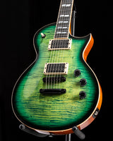 ESP USA Eclipse Flame Maple Dark Lime Sunburst