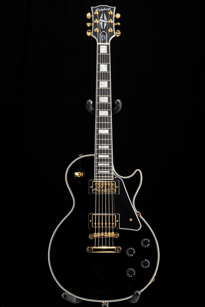 【美品】Epiphone IGC Les Paul Custom Ebony Epiphone IGC Les Paul Custom Ebony
