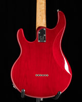 Used Ernie Ball Music Man Silhouette HSH Hardtail Trans Red