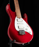Used Ernie Ball Music Man Silhouette HSH Hardtail Trans Red