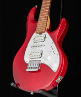 Used Ernie Ball Music Man Silhouette HSH Hardtail Trans Red