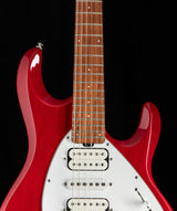 Used Ernie Ball Music Man Silhouette HSH Hardtail Trans Red