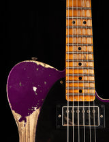 Used Fender Custom Shop Limited Edition 1951 HS Telecaster Super Heavy Relic Purple Metallic