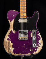 Used Fender Custom Shop Limited Edition 1951 HS Telecaster Super Heavy Relic Purple Metallic