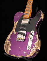 Used Fender Custom Shop Limited Edition 1951 HS Telecaster Super Heavy Relic Purple Metallic