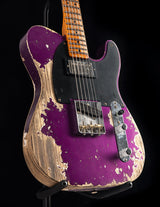 Used Fender Custom Shop Limited Edition 1951 HS Telecaster Super Heavy Relic Purple Metallic