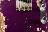 Used Fender Custom Shop Limited Edition 1951 HS Telecaster Super Heavy Relic Purple Metallic