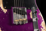 Used Fender Custom Shop Limited Edition 1951 HS Telecaster Super Heavy Relic Purple Metallic