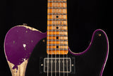 Used Fender Custom Shop Limited Edition 1951 HS Telecaster Super Heavy Relic Purple Metallic