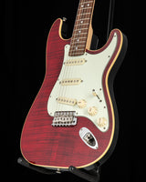 Used Fender Aerodyne Classic Strat Crimson Red Transparent