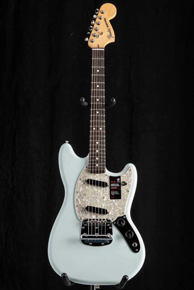 ギター Fender USA American Performer Mustang Fender American Performer Mustang Sonic Blue