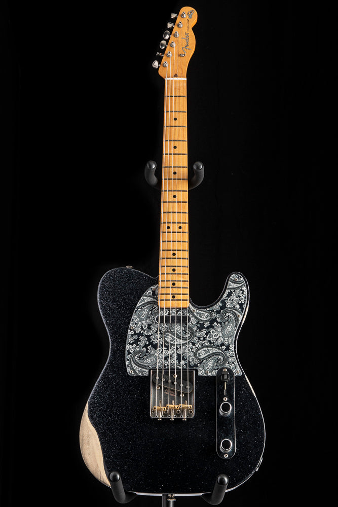 Fender Brad Paisley Road Worn Esquire Black Sparkle Guitar