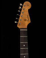 Fender Custom Shop 1960 Stratocaster Heavy Relic Olympic White Over Red Sparkle