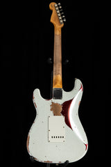 Fender Custom Shop 1960 Stratocaster Heavy Relic Olympic White Over Red Sparkle