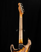 Used Fender Custom Shop 1957 Stratocaster Super Heavy Relic 2 Color Sunburst