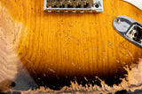 Used Fender Custom Shop 1957 Stratocaster Super Heavy Relic 2 Color Sunburst