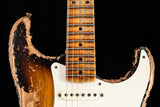 Used Fender Custom Shop 1957 Stratocaster Super Heavy Relic 2 Color Sunburst