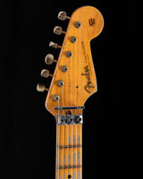 Fender Custom Shop 1957 Strat Ultimate Relic Floyd Rose Super Faded/Aged Black Over Hot Rod Red Masterbuilt Kyle McMillin