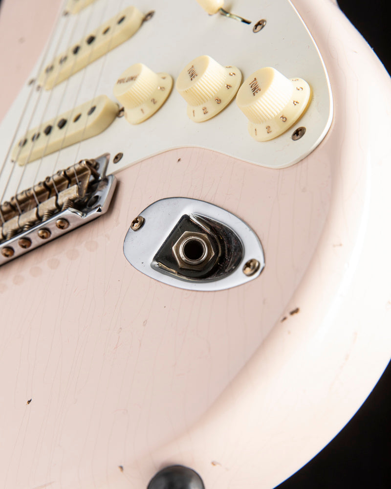 Fender Custom Shop 1957 Stratocaster Journeyman Relic Super Faded Aged Shell Pink