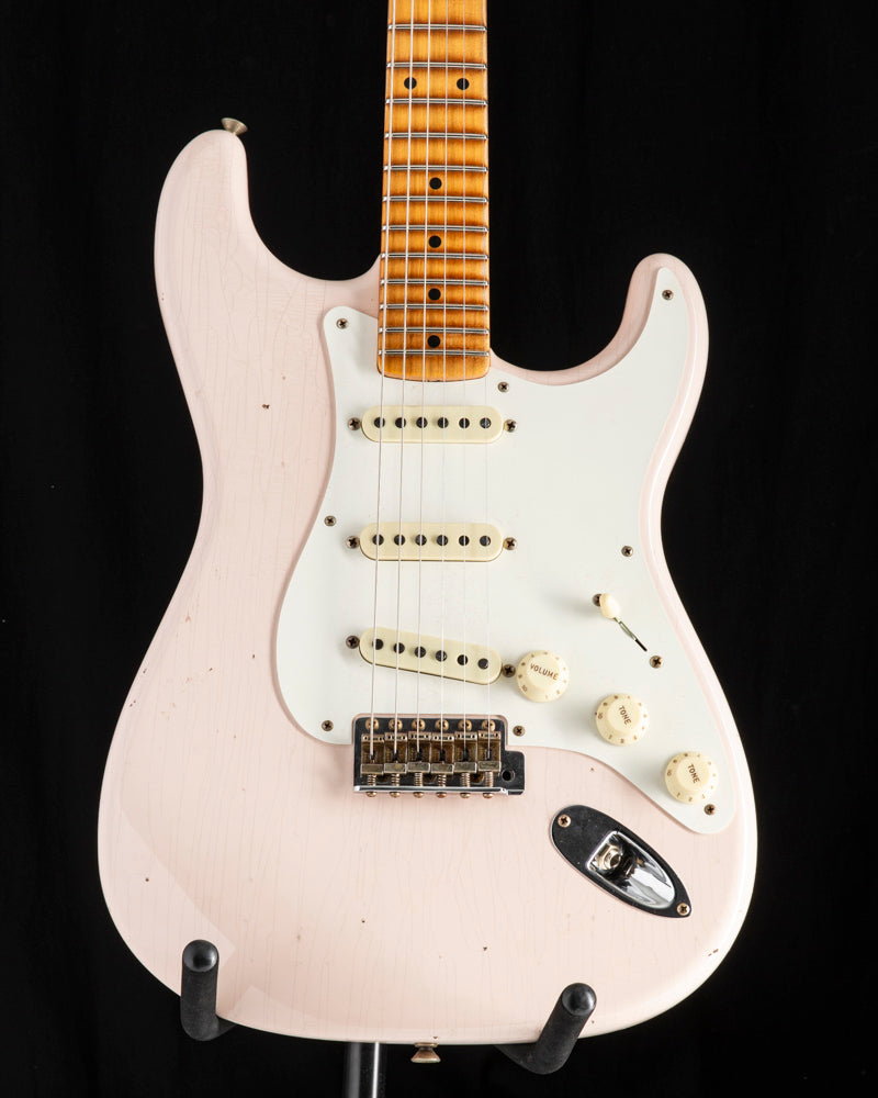 Fender Custom Shop 1957 Stratocaster Journeyman Relic Super Faded Aged  Shell Pink